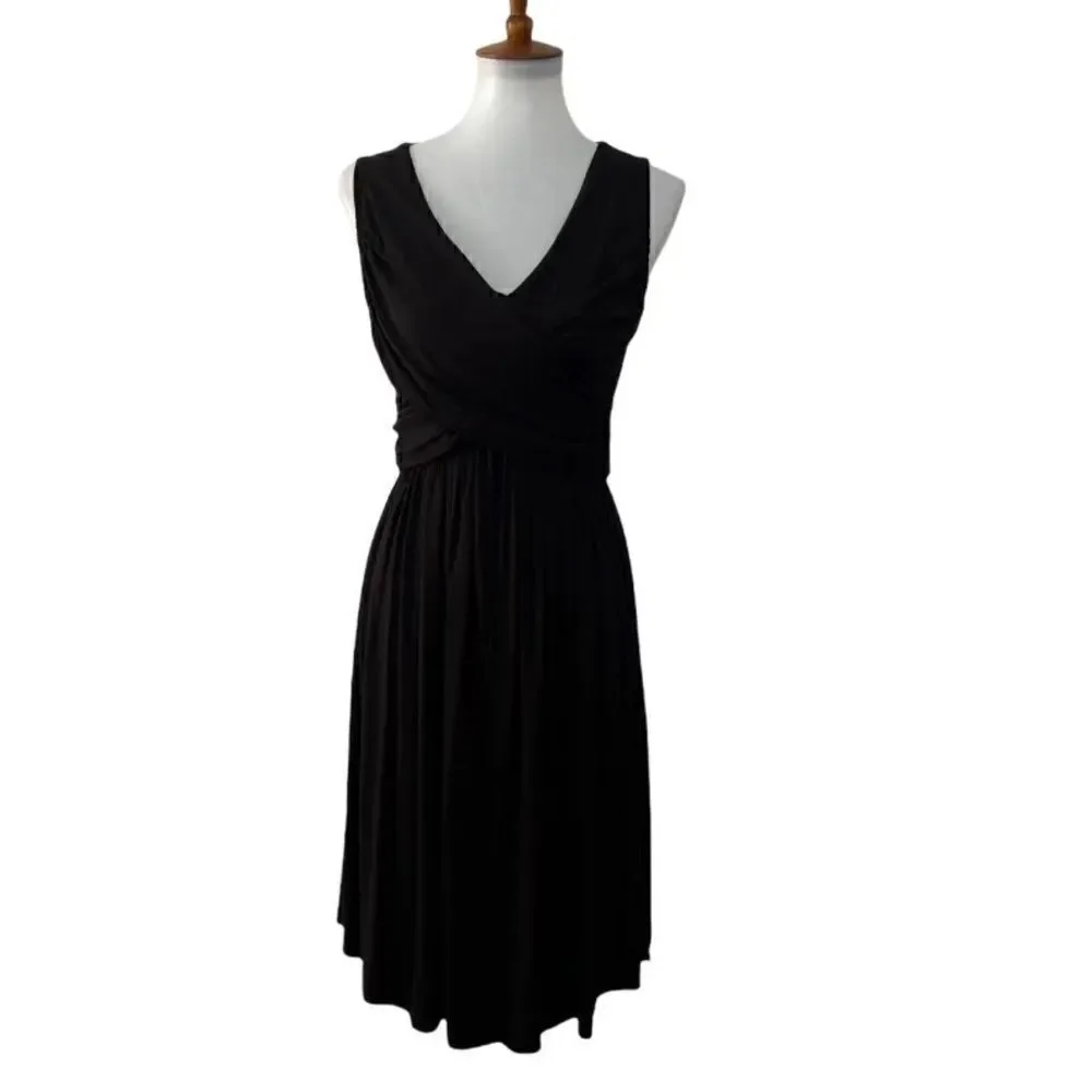 Girls From Savoy elementary faux wrap dress